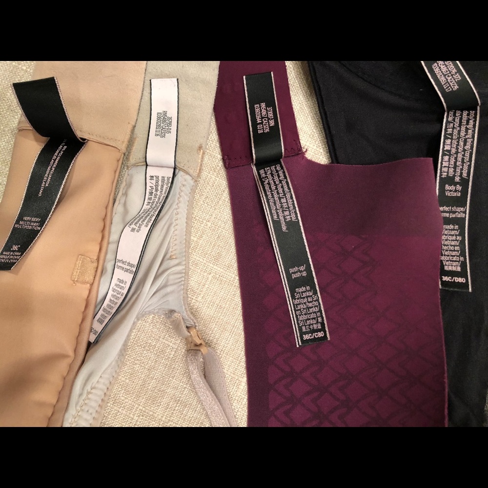 4 Victoria Secret Bras Bundle